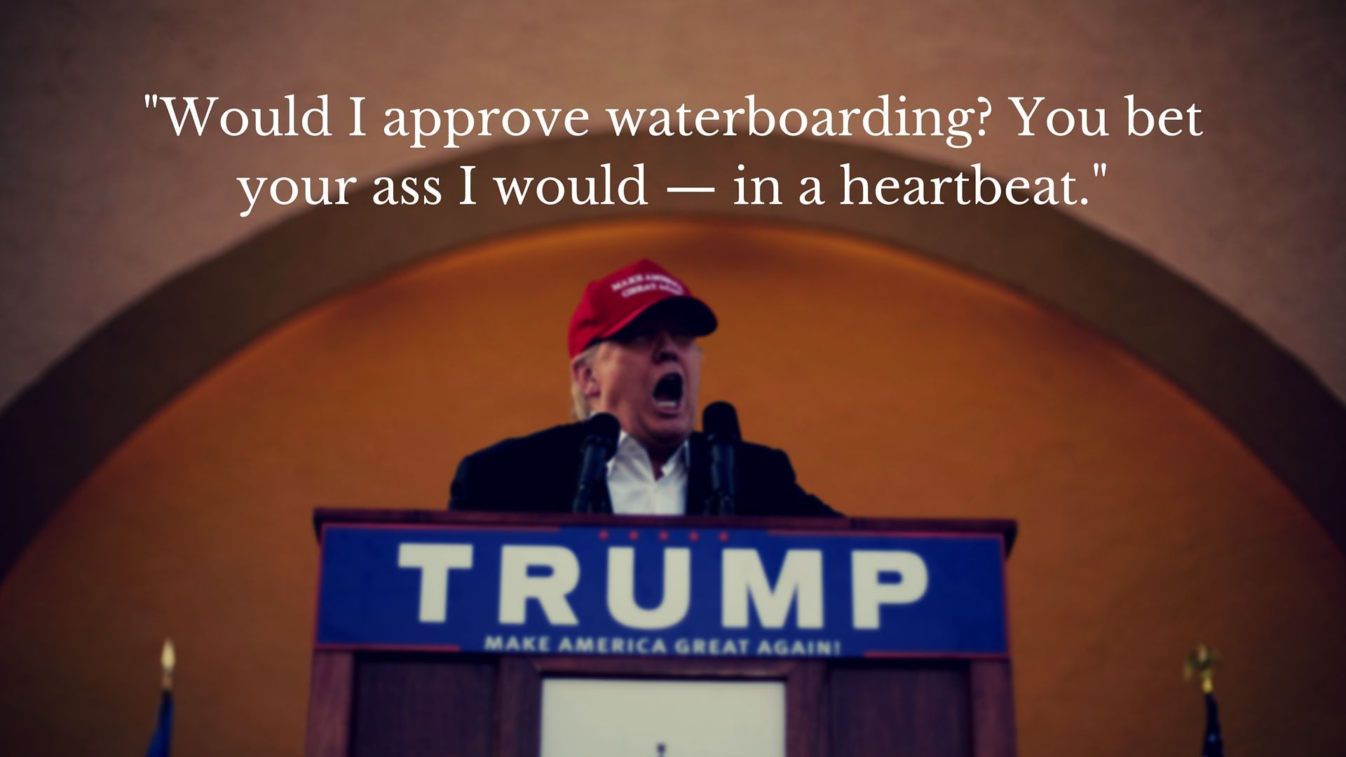 Trump on waterboarding